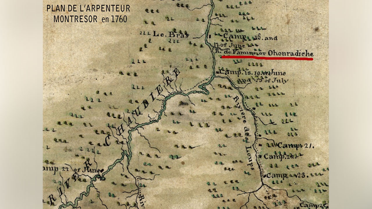 Pourquoi ce nom bizarre de rivière Famine?