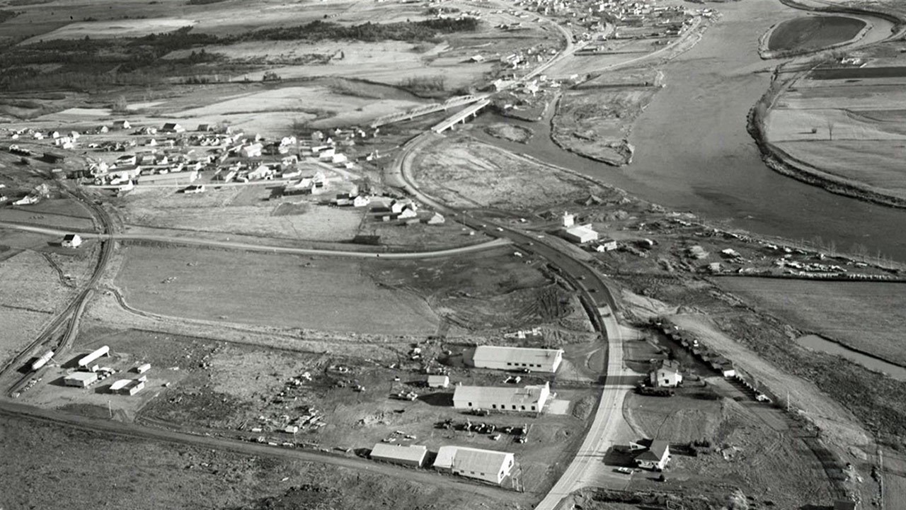 Les ponts de la rivière Famine à la Station