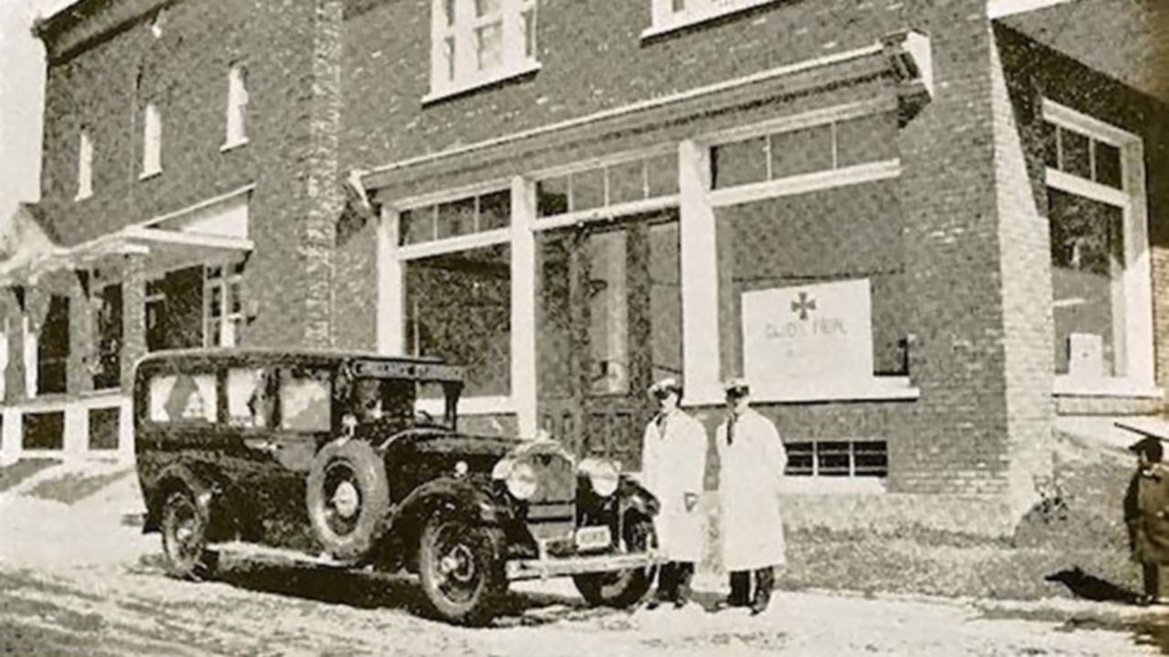 Le marchand Albert Rodrigue d'il y a 100 ans