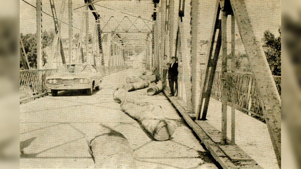 Les ponts de la rivière Famine à la Station