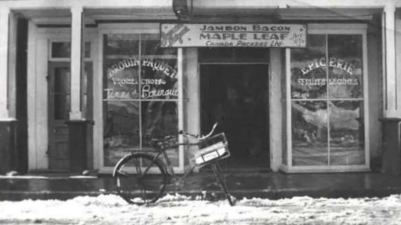 L'épicerie Drouin et Paquet, supermarché d'il y a 75 ans