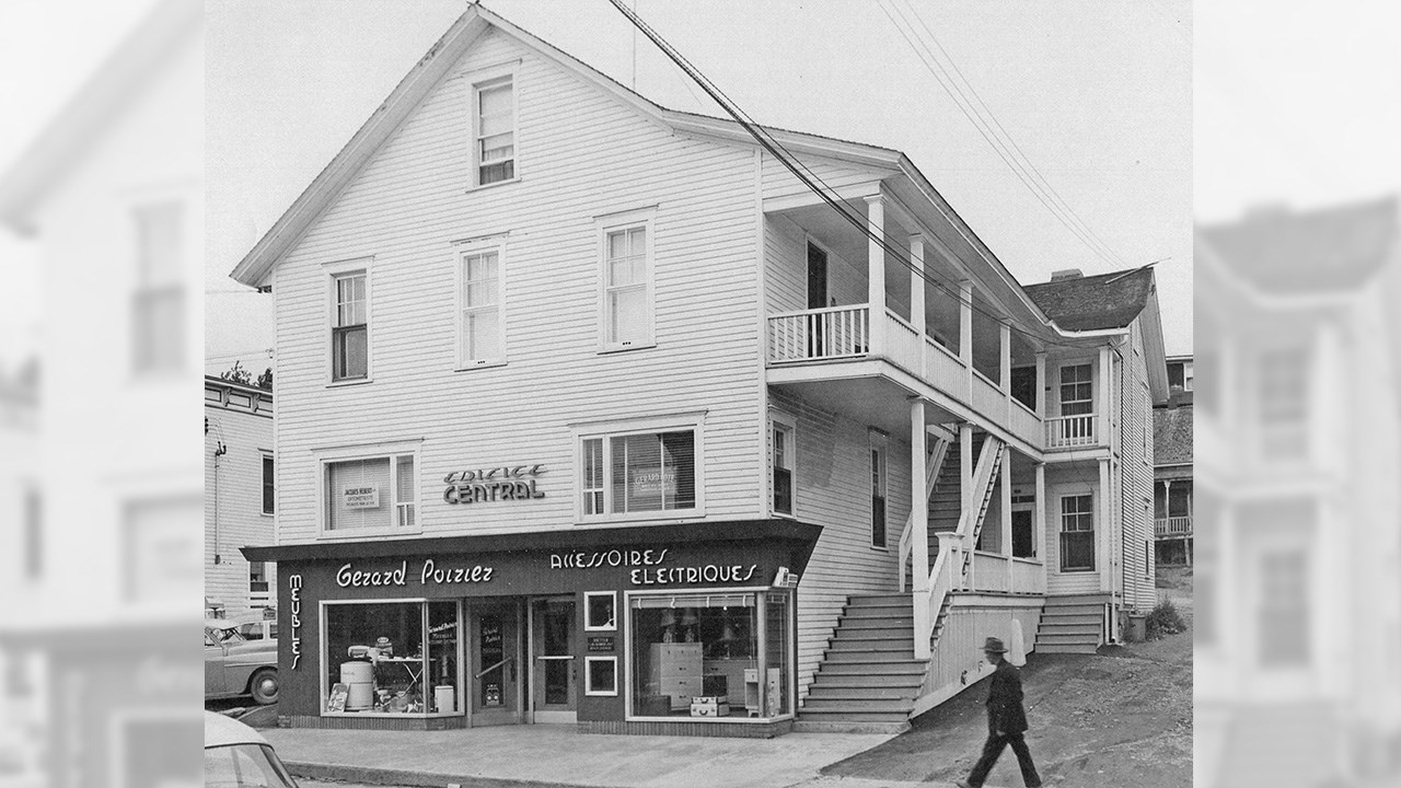 Les magasins de Thibaudeau et Frère d'il y a 100 ans