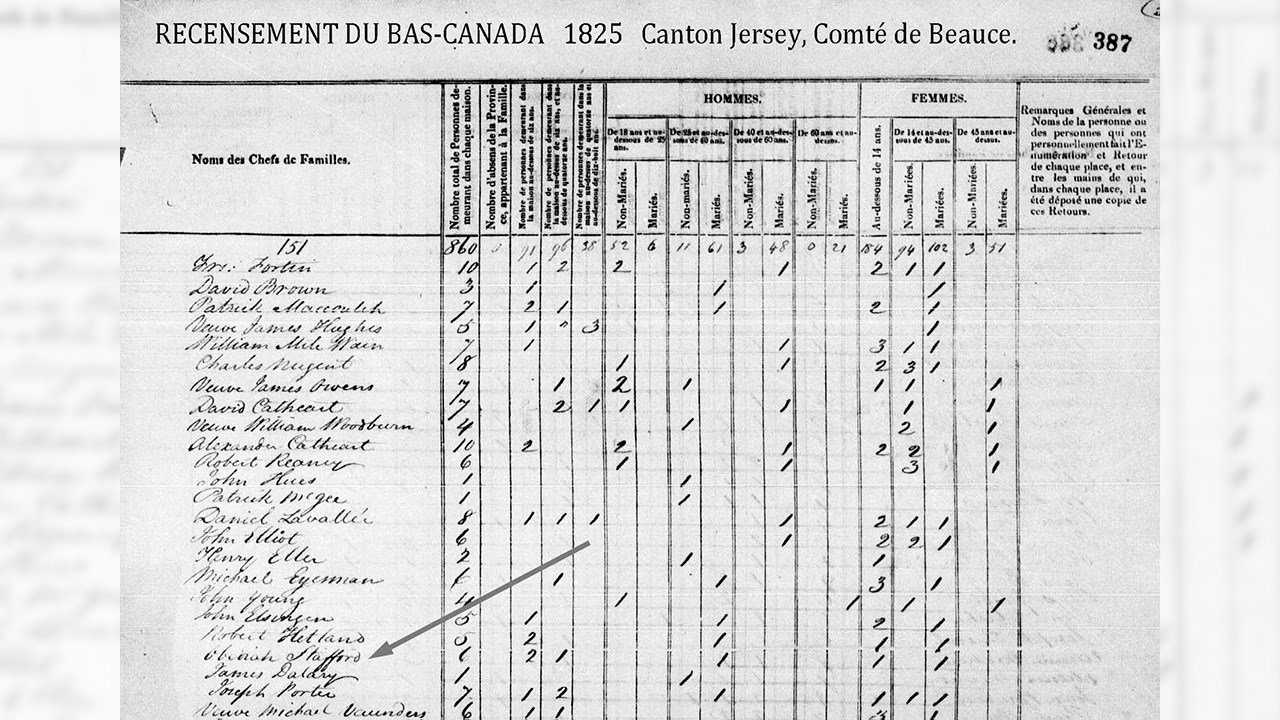 Le ruisseau Stafford près du Grand Sault de la Chaudière.