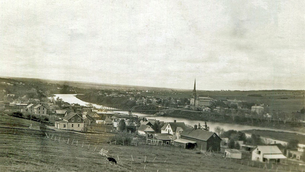 Vues de la ville de Saint-Georges à différentes époques