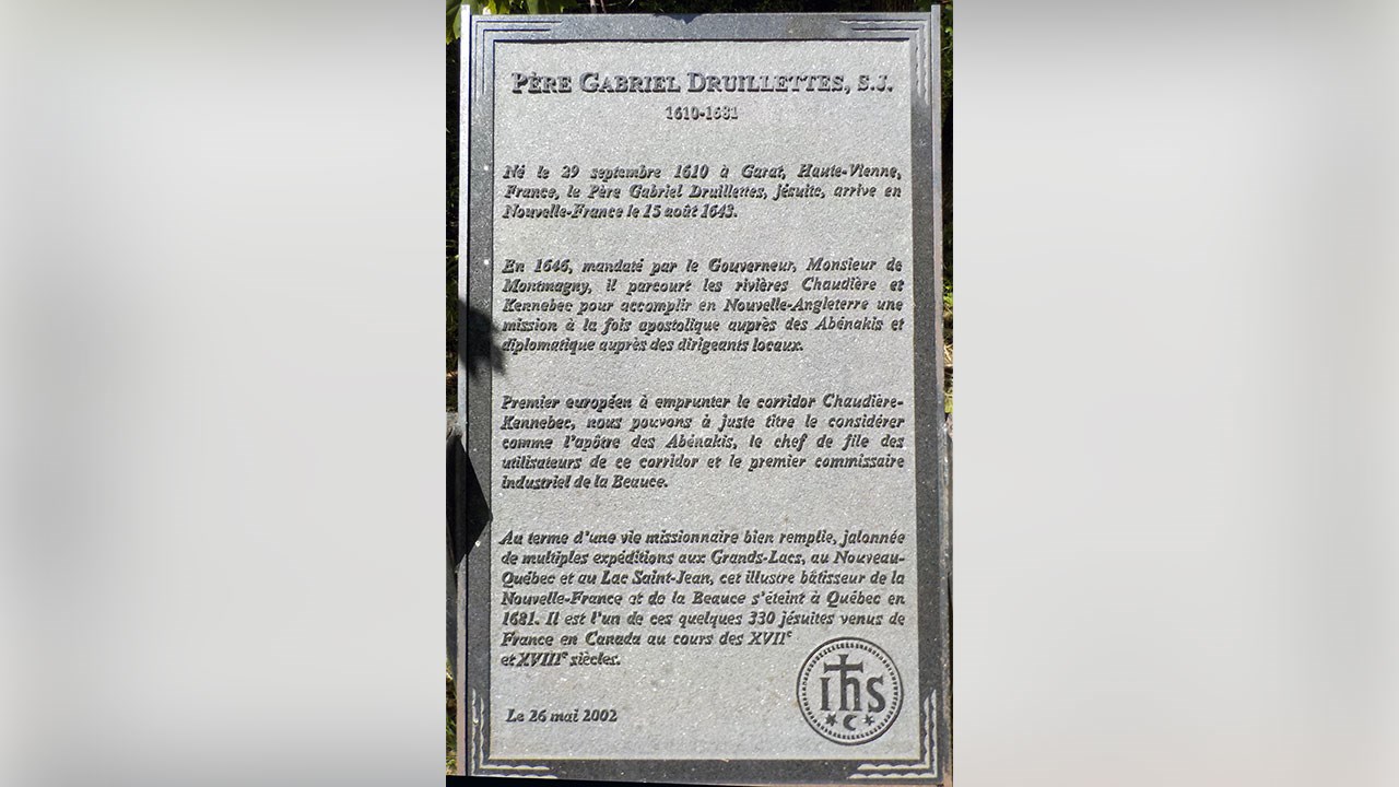 Pourquoi ce nom bizarre de rivière Famine?