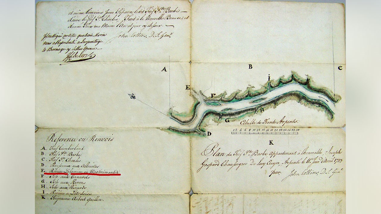 Pourquoi ce nom bizarre de rivière Famine?
