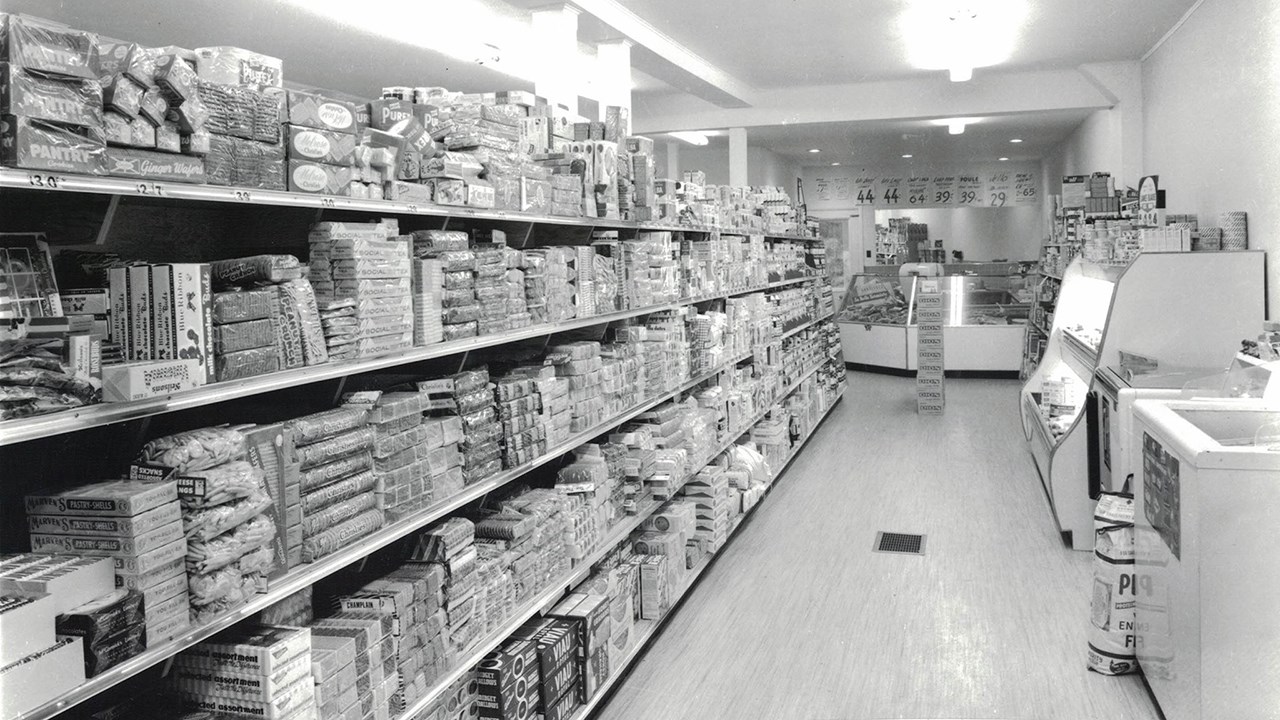 L'épicerie Drouin et Paquet, supermarché d'il y a 75 ans