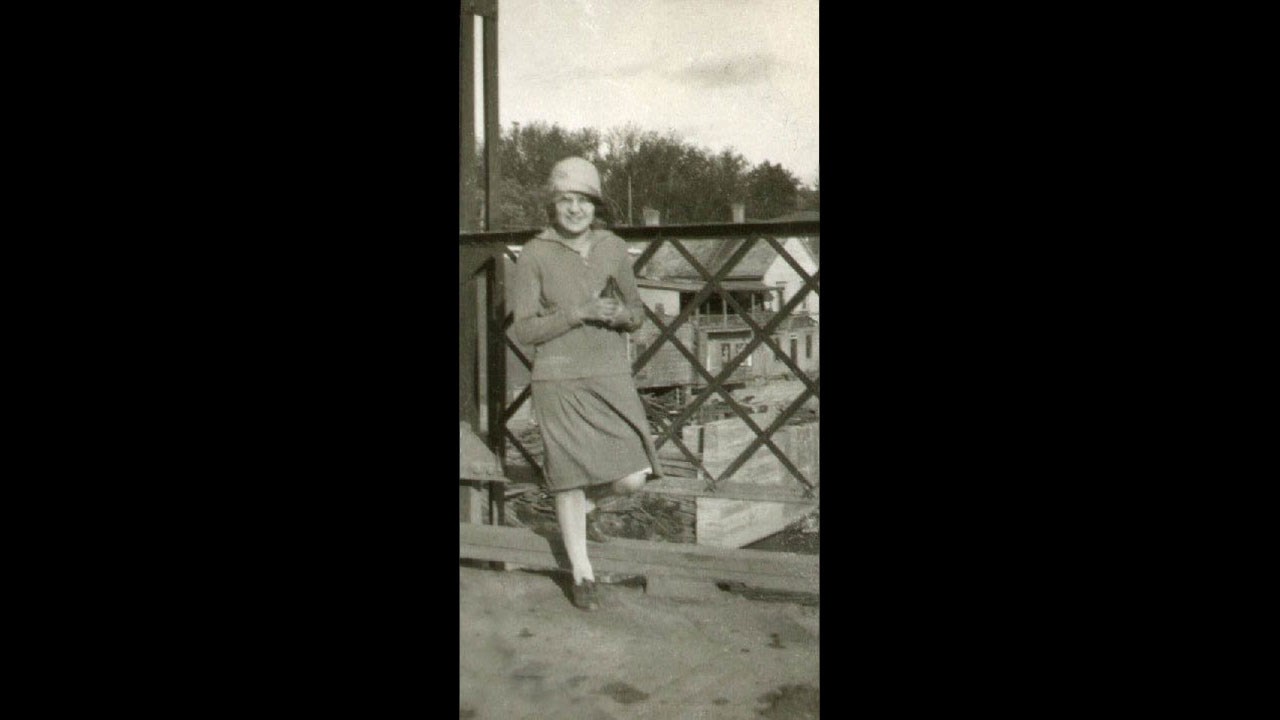 Le premier pont de fer en 1912