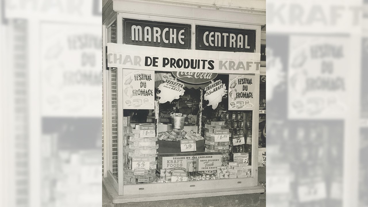 L'ancienne épicerie marché central près du pont de fer
