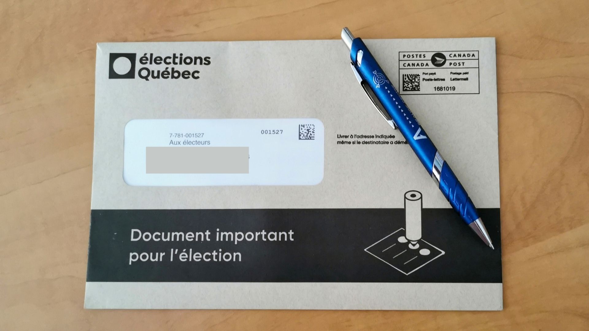 ENVELOPPE VOTE
