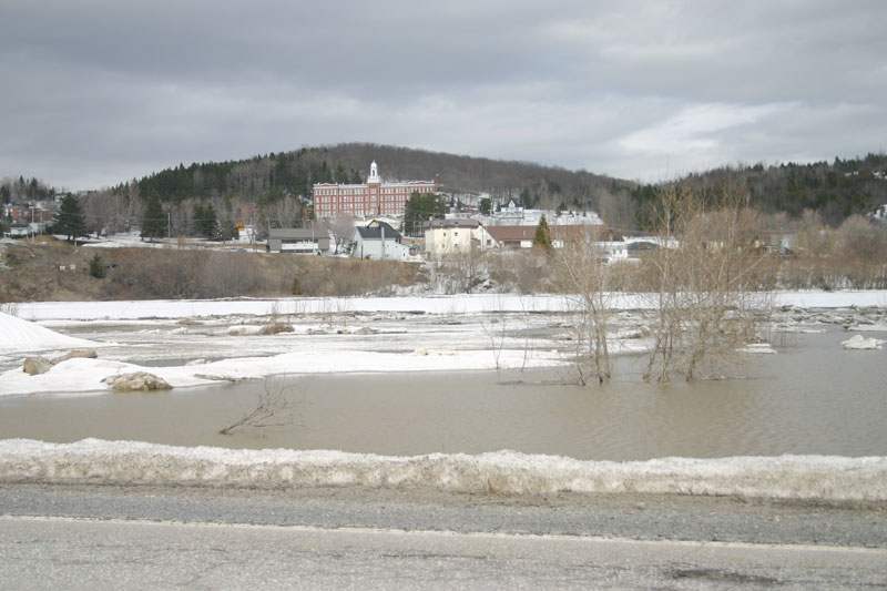 Le niveau monte à Beauceville
