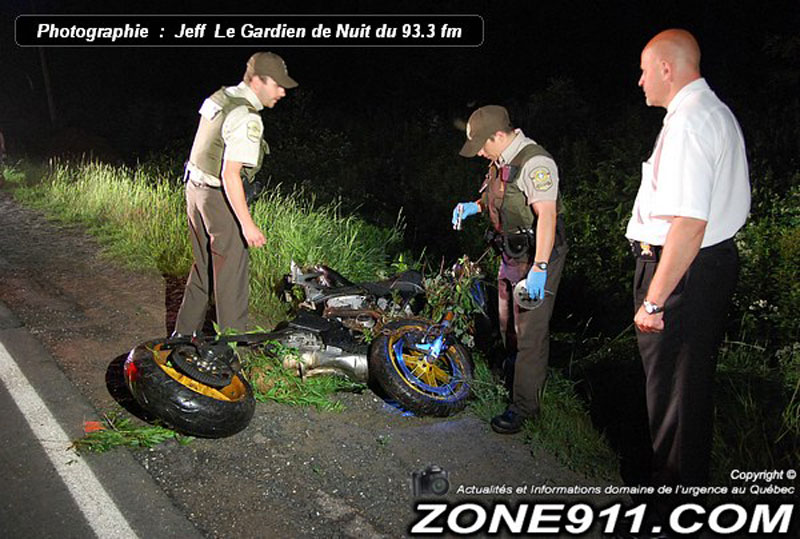 Un motocycliste perd la vie à Saint-Odilon