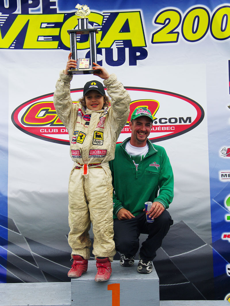 Un jeune Beauceron champion en Karting