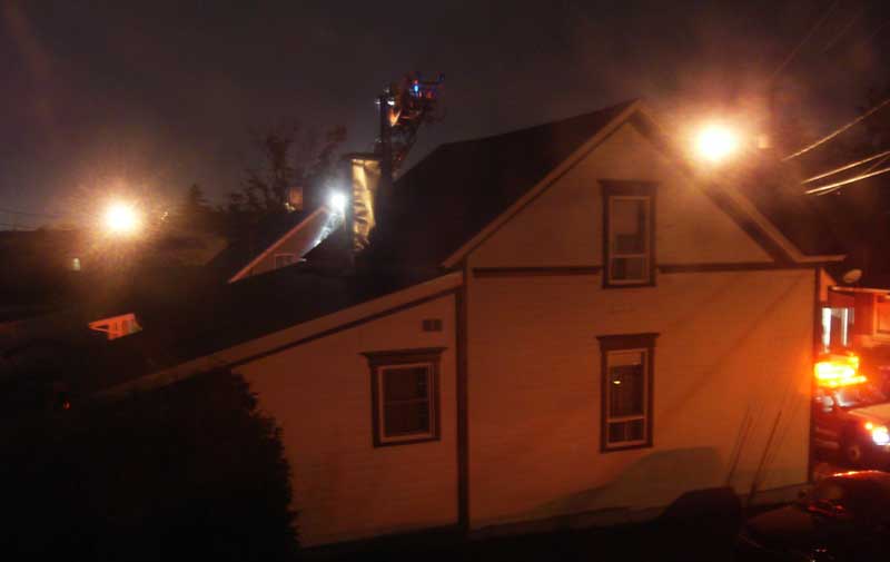 Un feu de cheminée a éclaté à Saint-Georges