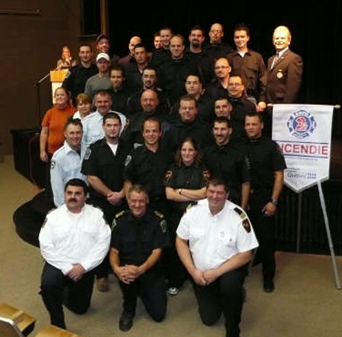 31 nouveaux pompiers en Beauce-Sartigan