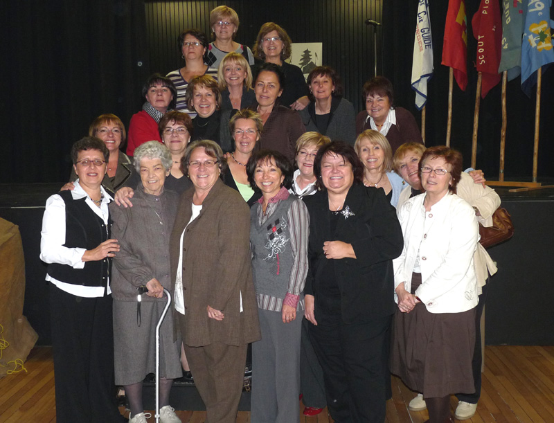 Un souper-retrouvailles pour les scouts et les guides de Saint-Georges