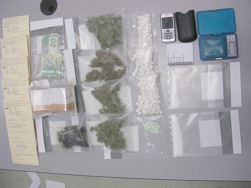 Le Service de police de Saint-Georges met la main sur un trafiquant