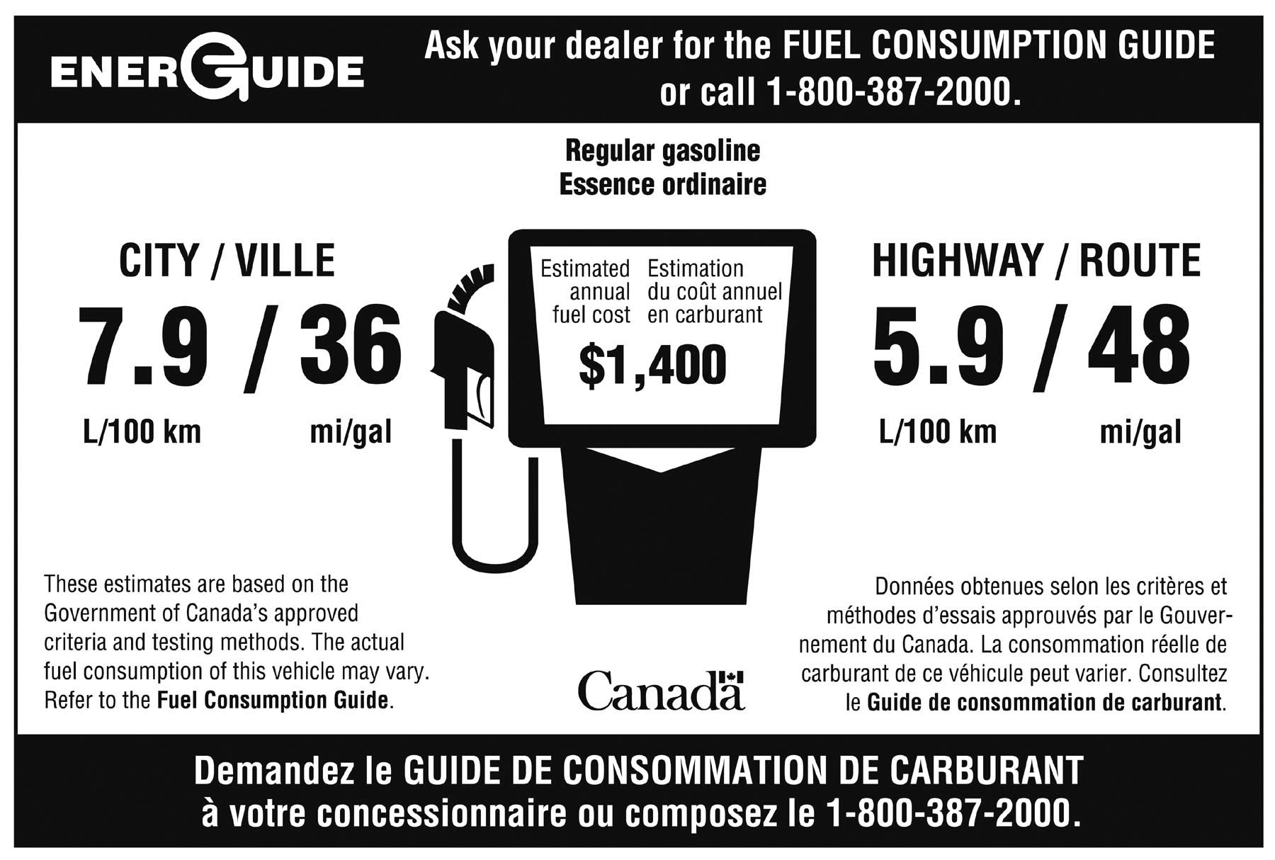 Comment obtenir la cote de consommation de carburant promis dans le Guide de consommation de carburant