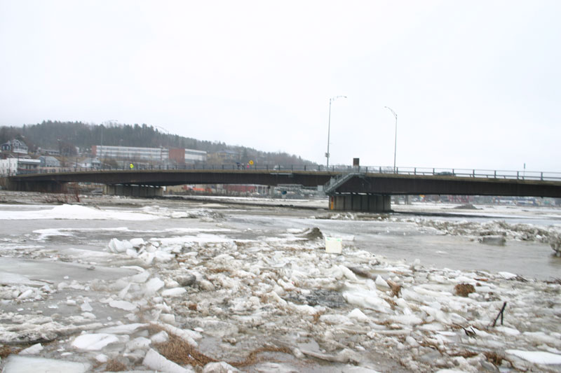 Le niveau de la rivière Chaudière demeure élevé