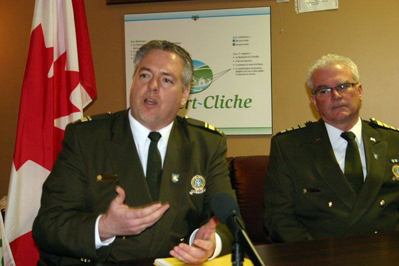 La SQ de la MRC Robert-Cliche se rapproche de ses citoyens