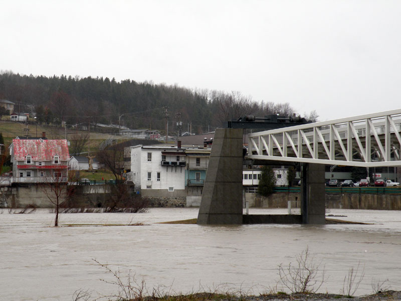 La Chaudière monte rapidement en Beauce