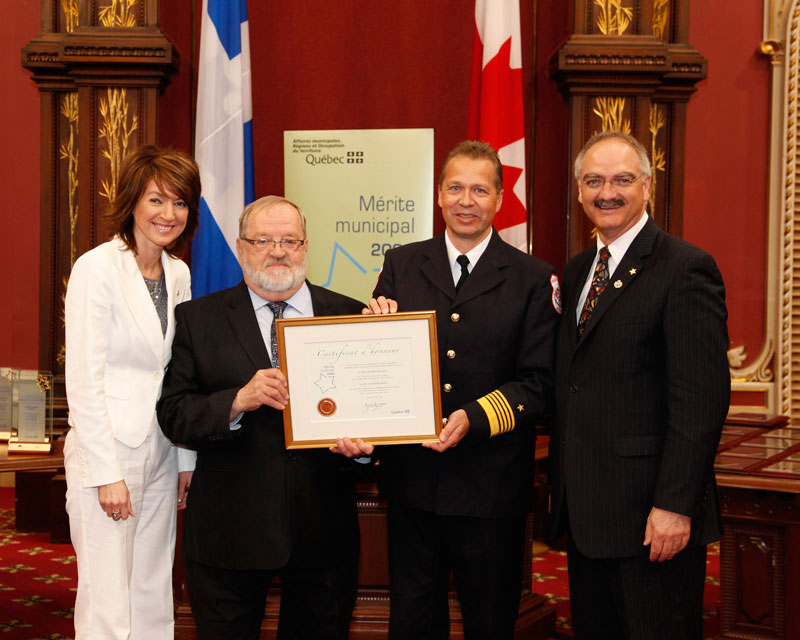 Innovation en sécurité publique: Saint-Georges reçoit le Grand Prix Joseph-Beaubien