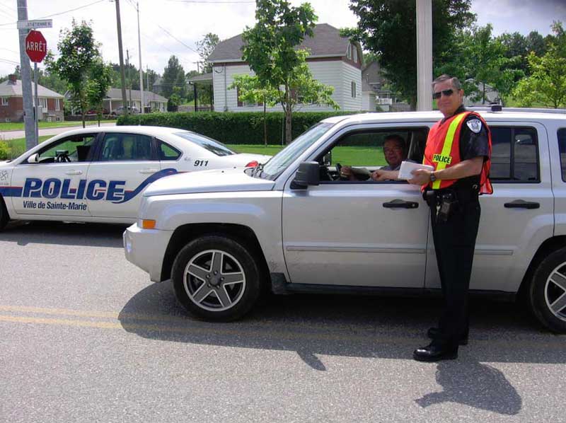 On récompense les bons conducteurs à Sainte-Marie