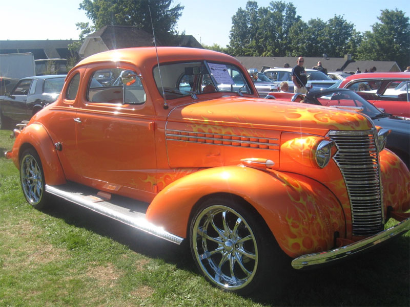 L’extérieur du Chevrolet 1938