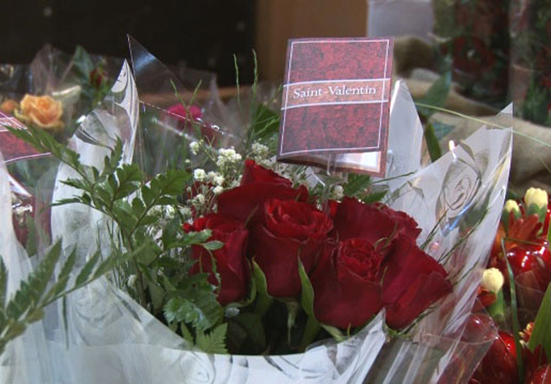 Messieurs, la Saint-Valentin, c'est dimanche. Ne l'oubliez pas!