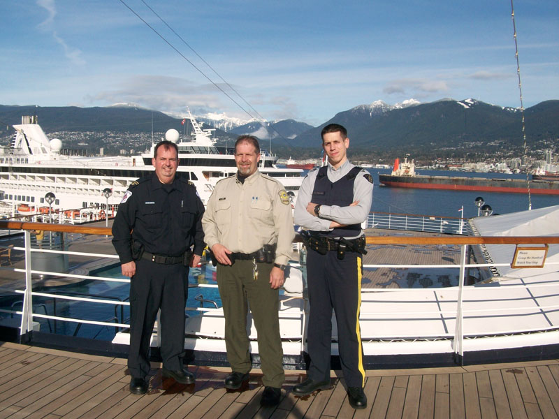 «Le travail des policiers est apprécié à Vancouver» -Gaétan Drouin
