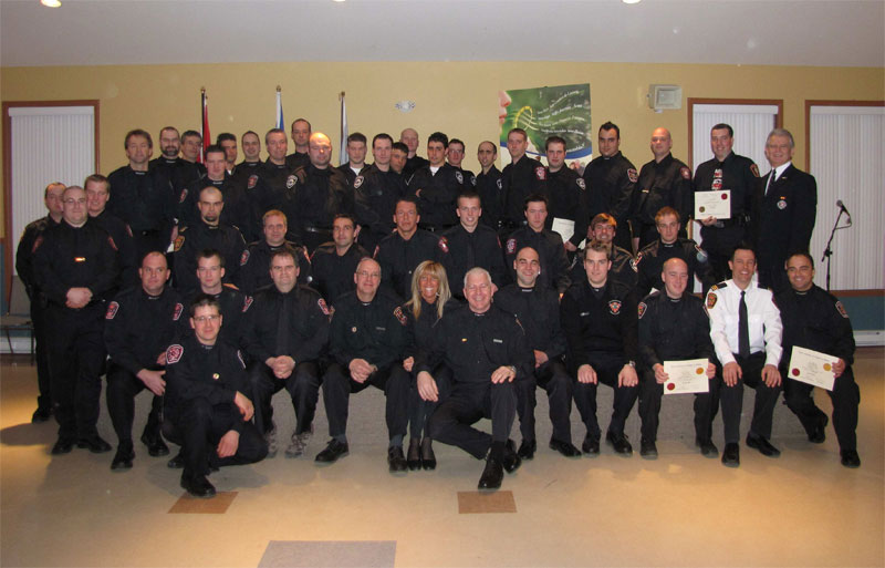 Une deuxième cohorte de pompiers mieux formés
