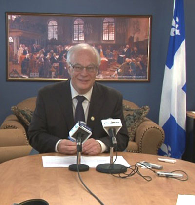 Robert Dutil fait le point sur des dossiers à l'aéroport, l'autoroute 73 et la salle de spectacle
