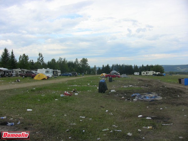 Perquisition et incendie sur le site de Woodstock en Beauce