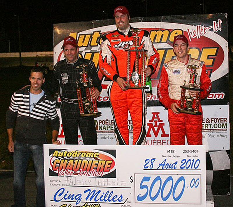 Patrick Laperle domine au Showdown Budweiser 200 à l’Autodrome Chaudière