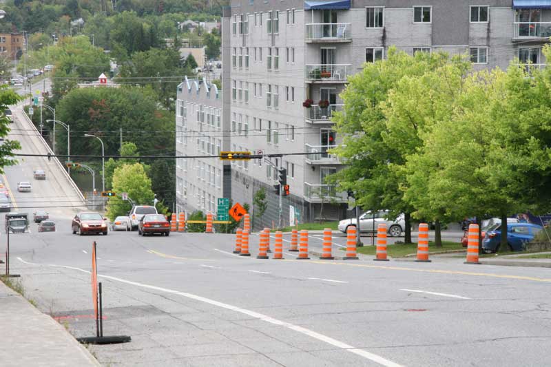 Des travaux d’asphaltage d’un boulevard à l’autre à Saint-Georges