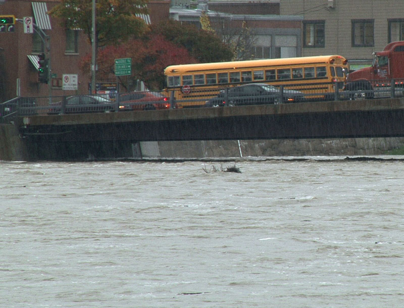 Rivière Chaudière: Saint-Georges, Beauceville et Sainte-Marie sont en mode pré-alerte