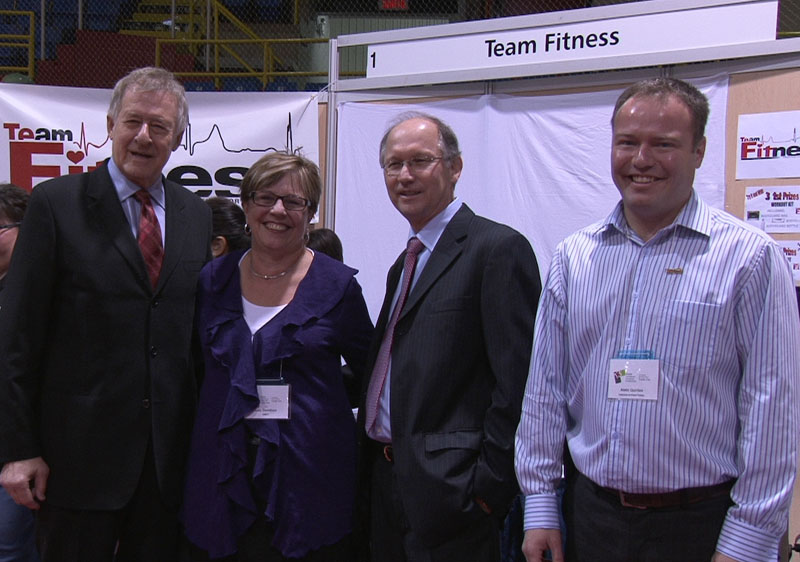 Foire entreprises entraînement