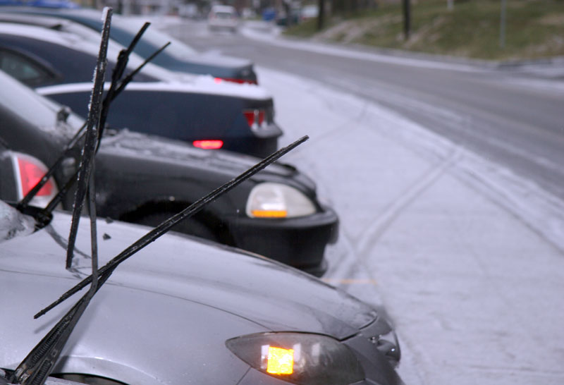 Les conditions routières difficiles ce matin