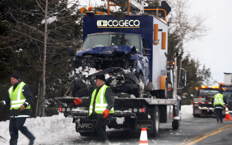 Un accident majeur sur la 108 à Saint-Victor et un autre à Saint-Martin