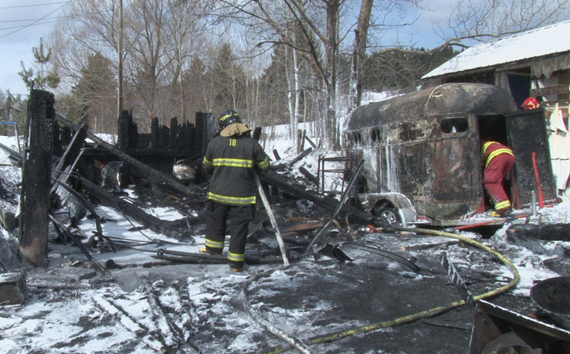Incendie à Notre-Dame-des-Pins