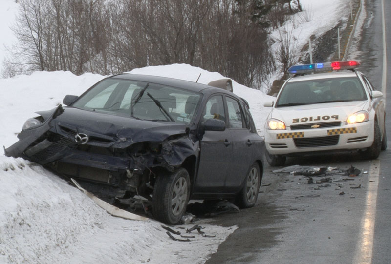 Un accident fait deux blessés mineurs à Saint-Benoît-Labre