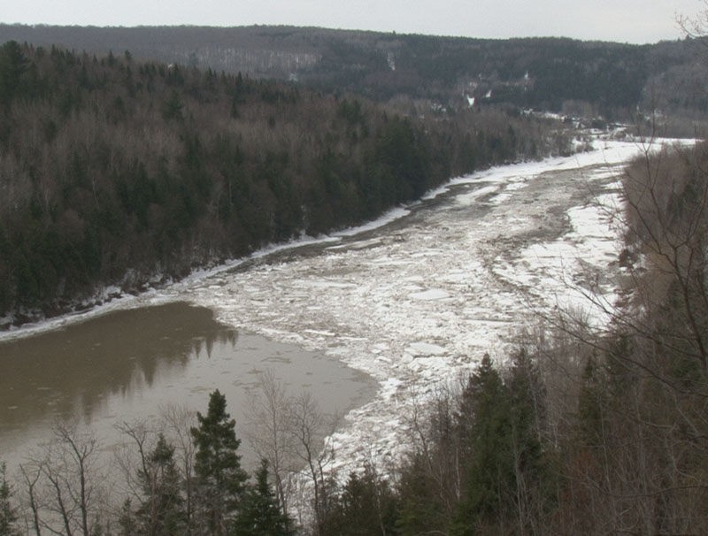 Les risques d'inondation sont très faibles pour les riverains de la rivière Chaudière