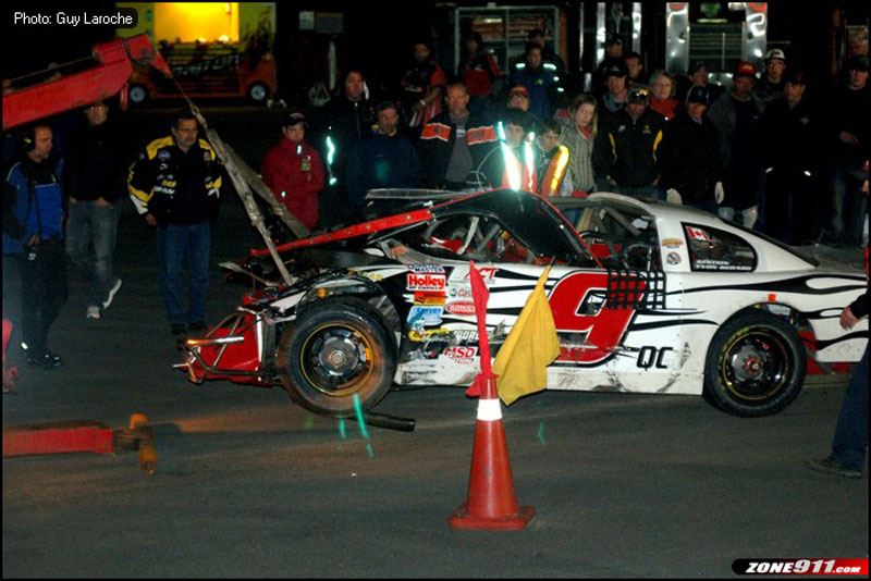 Accident à l’Autodrome Chaudière de Vallée-Jonction