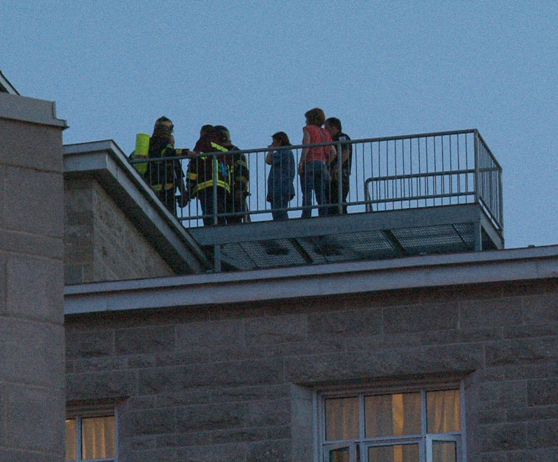 Incendie hôpital
