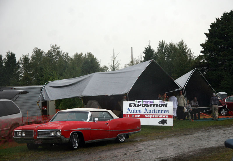 Un achalandage moindre à la 38e Exposition de voitures anciennes de Beauce
