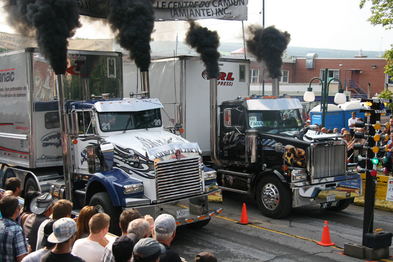 Des courses d'accélération de camions toujours aussi palpitantes à Saint-Joseph