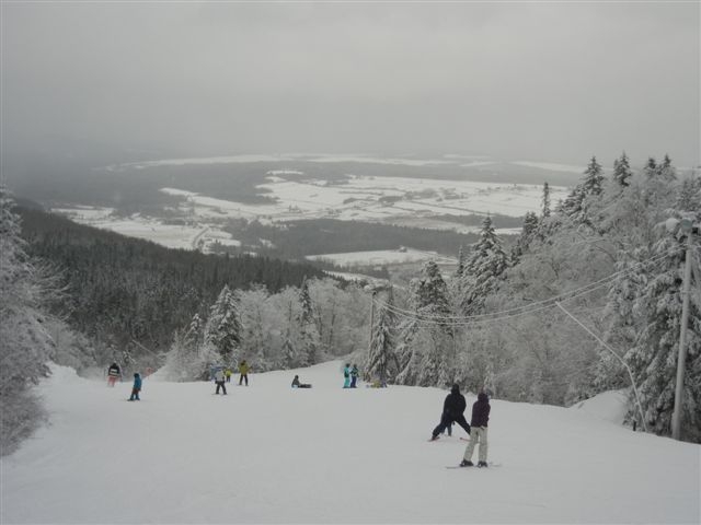 Vol de skis au Mont Orignal