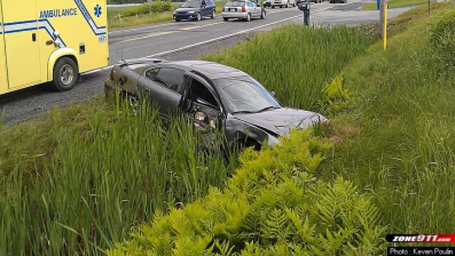 Une sortie de route à Notre-Dame-des-Pins a fait un blessé mineur