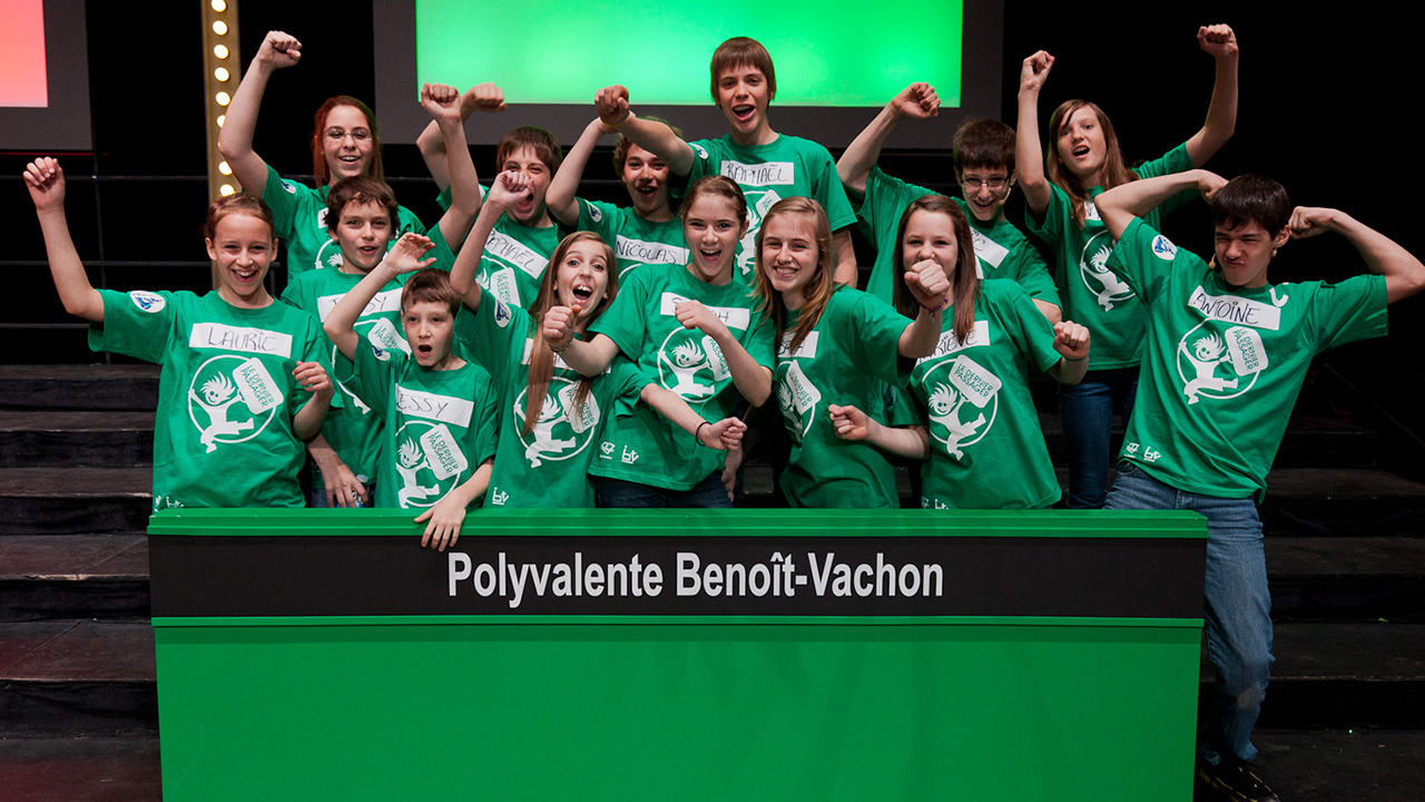 Des élèves de la PBV à l'émission Le dernier passager
