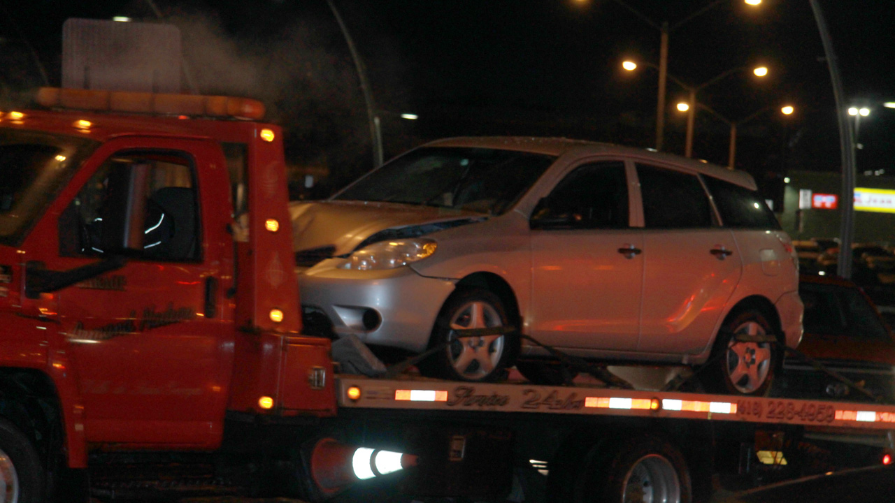 Un accident sur la Promenade Chaudière a fait deux blessés mineurs